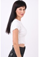 Tricou Dama Vero Moda Vmscarlett Crop Snow White